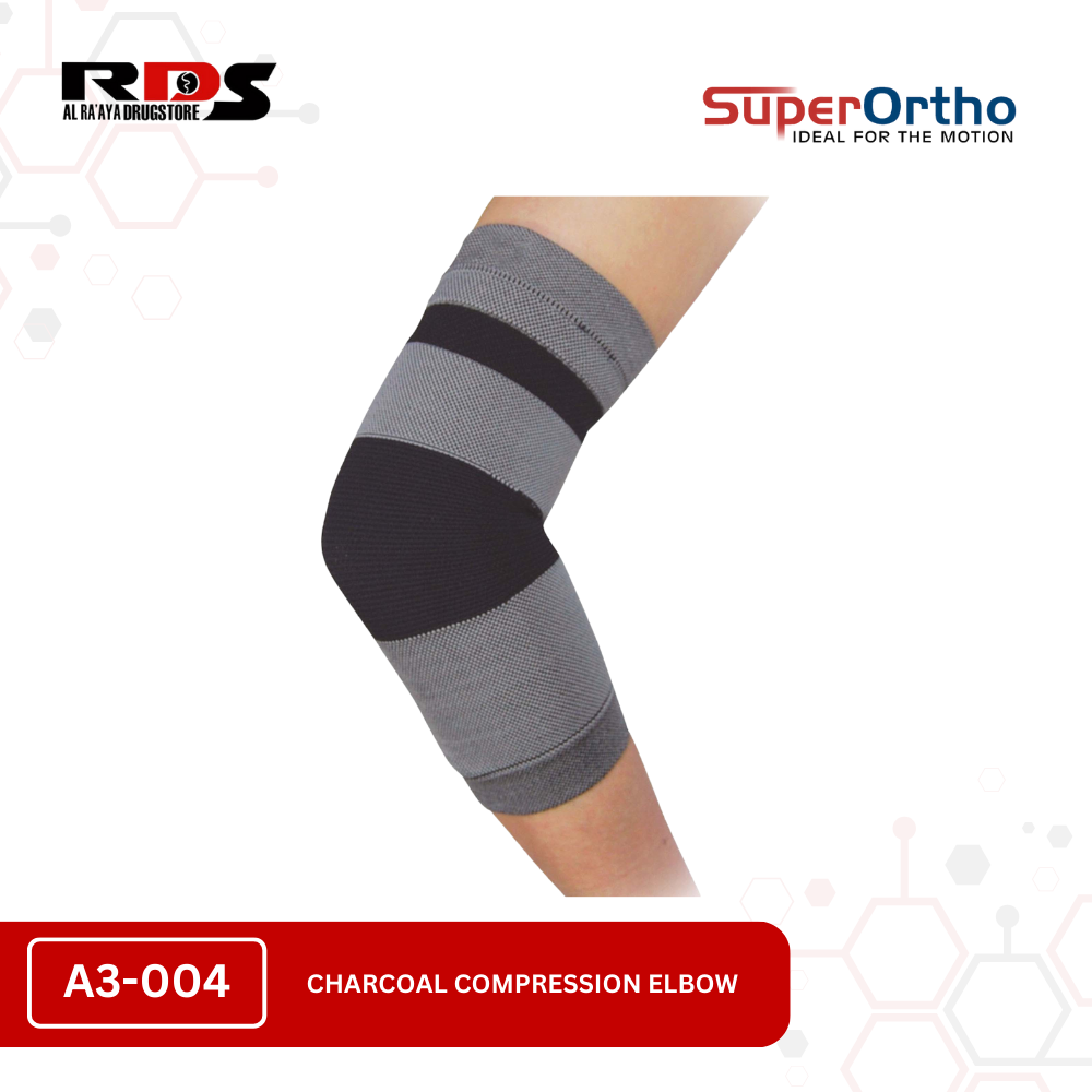 Charcoal Compression Elbow (A3-004)